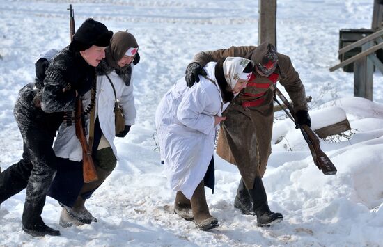 Vitebsk—Polotsk offensive operation reenactment