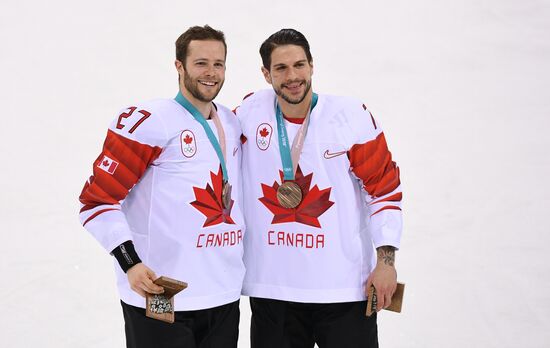 2018 Winter Olympics. Ice hockey. Men. Bronze medal match