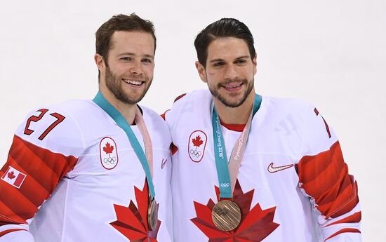 2018 Winter Olympics. Ice hockey. Men. Bronze medal match