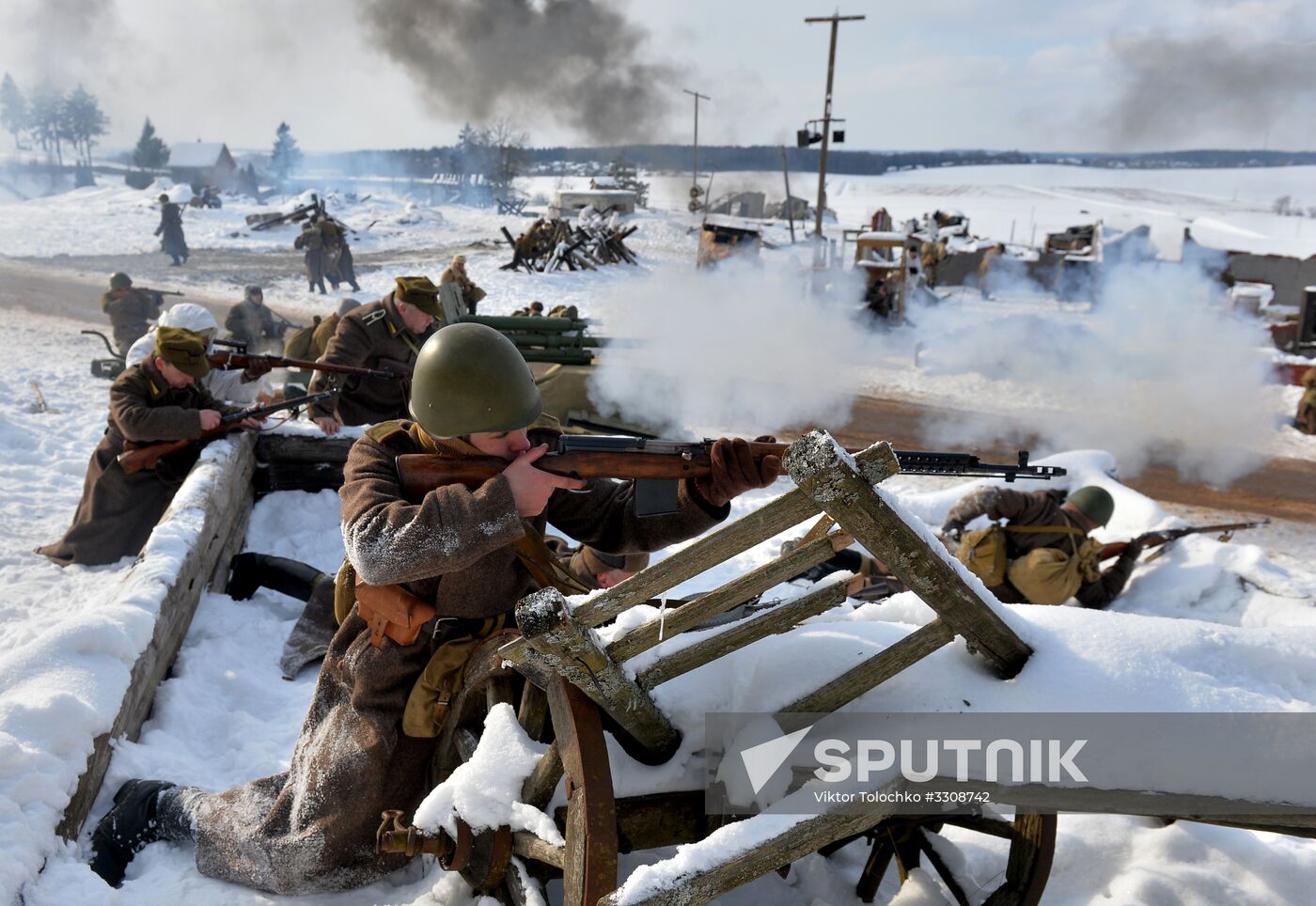 Vitebsk—Polotsk offensive operation reenactment