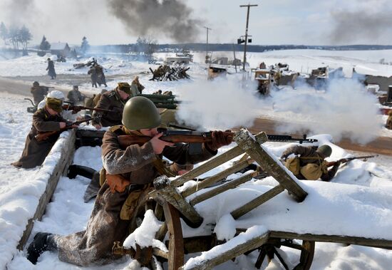 Vitebsk—Polotsk offensive operation reenactment
