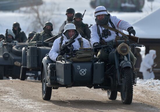 Vitebsk—Polotsk offensive operation reenactment