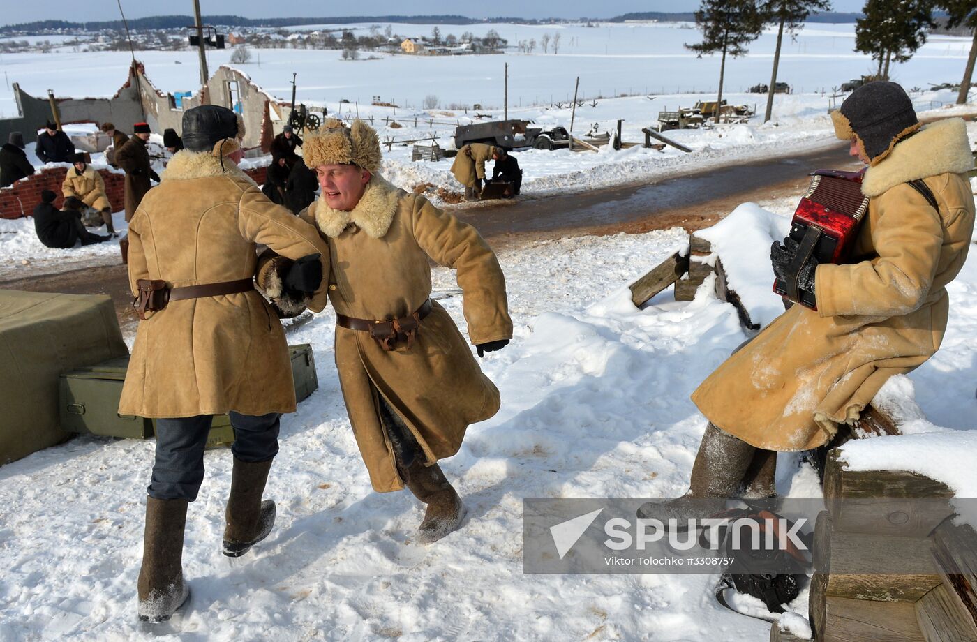 Vitebsk—Polotsk offensive operation reenactment