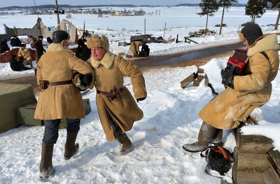 Vitebsk—Polotsk offensive operation reenactment