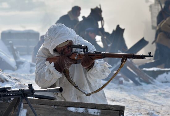 Vitebsk—Polotsk offensive operation reenactment