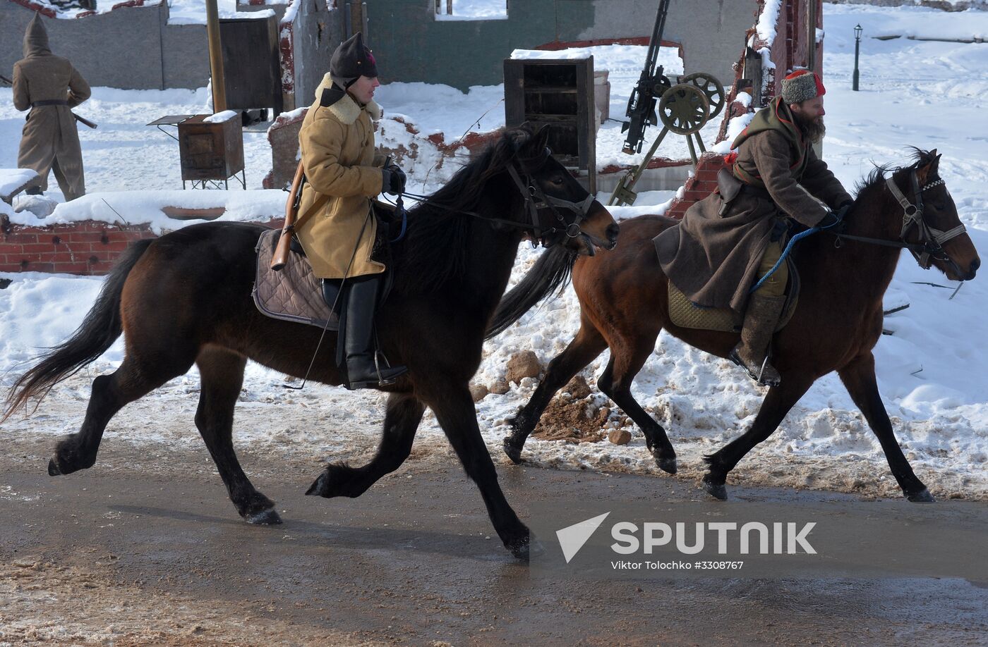 Vitebsk—Polotsk offensive operation reenactment