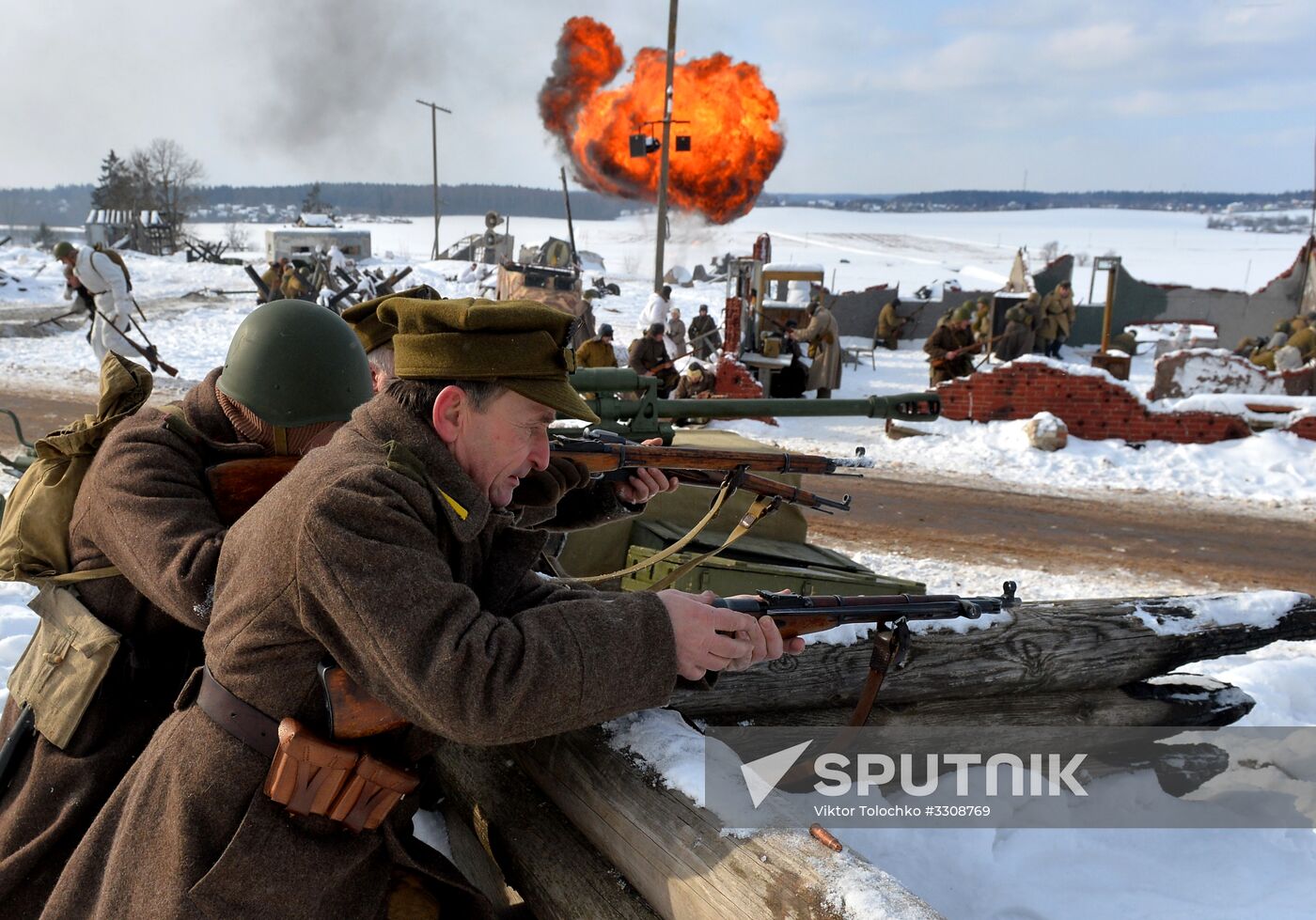 Vitebsk—Polotsk offensive operation reenactment