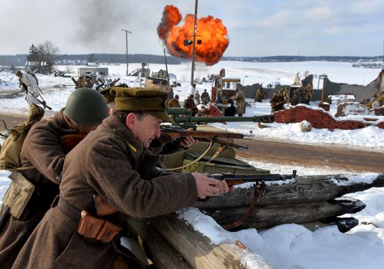 Vitebsk—Polotsk offensive operation reenactment