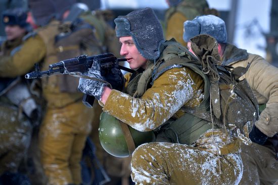 Vitebsk—Polotsk offensive operation reenactment