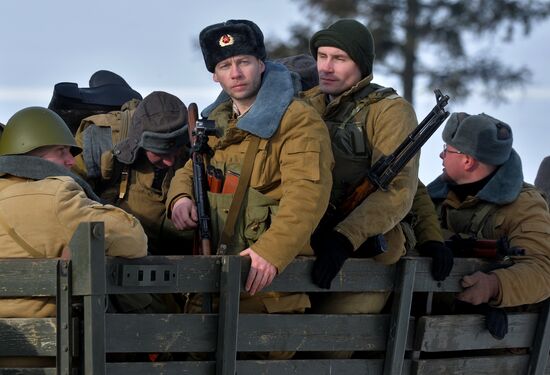 Vitebsk—Polotsk offensive operation reenactment