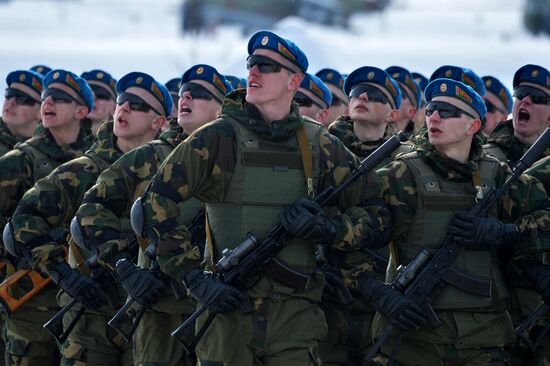 Vitebsk—Polotsk offensive operation reenactment