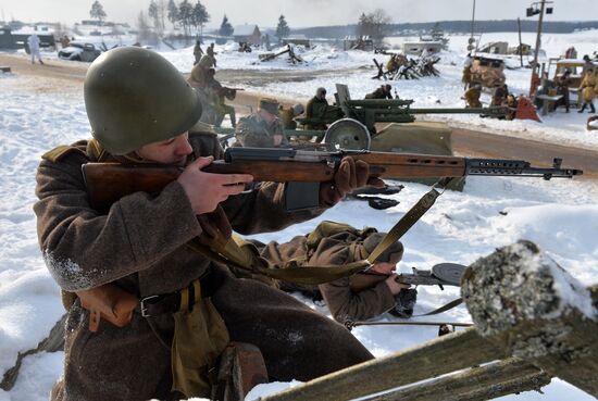 Vitebsk—Polotsk offensive operation reenactment