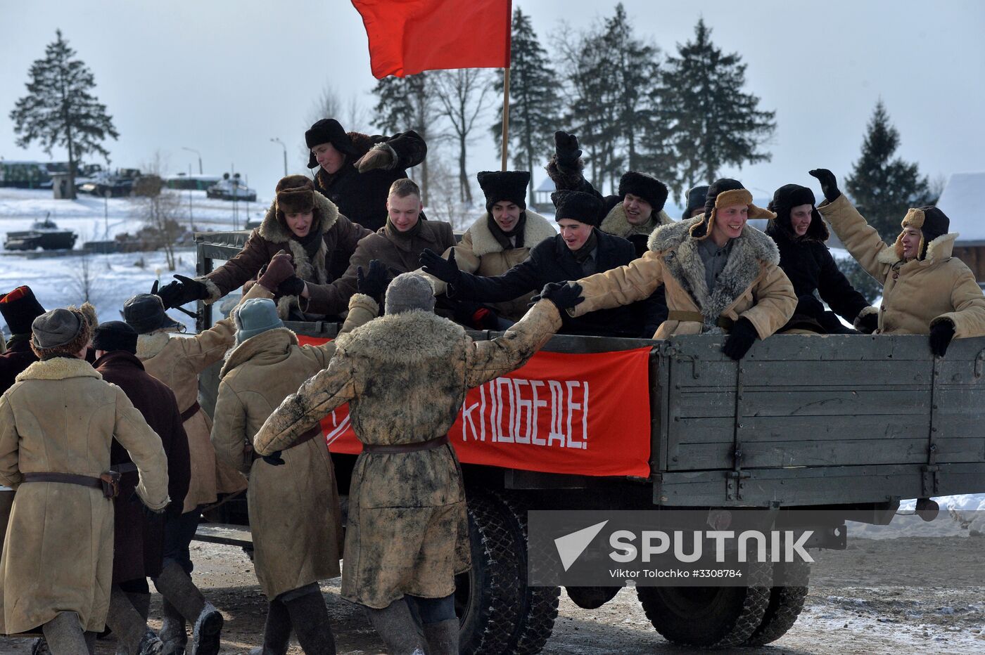 Vitebsk—Polotsk offensive operation reenactment