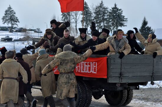 Vitebsk—Polotsk offensive operation reenactment