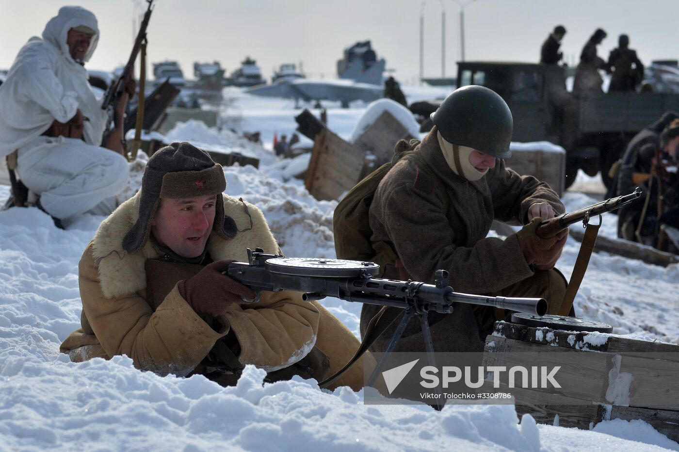Vitebsk—Polotsk offensive operation reenactment