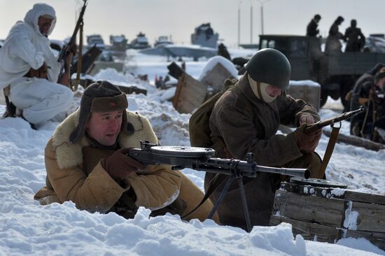 Vitebsk—Polotsk offensive operation reenactment