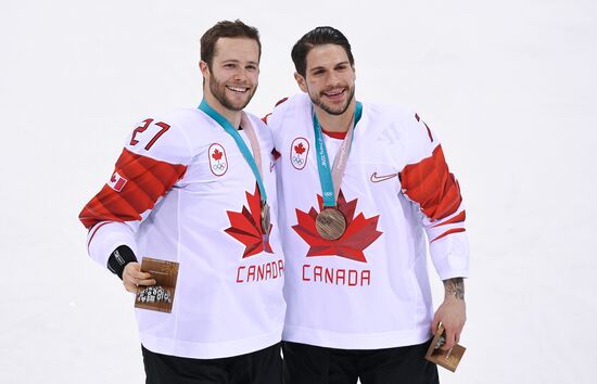 2018 Winter Olympics. Ice hockey. Men. Bronze medal match