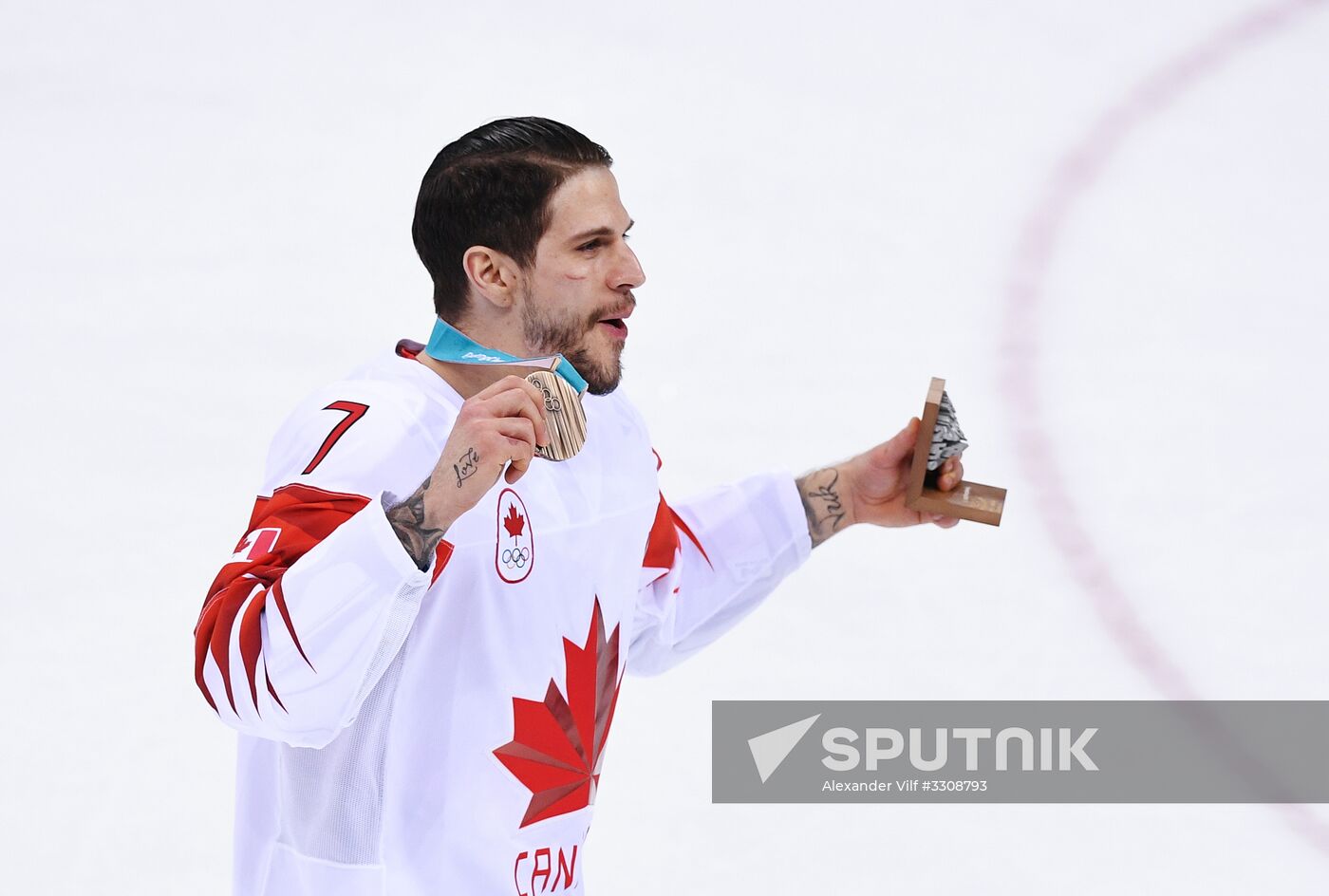 2018 Winter Olympics. Ice hockey. Men. Bronze medal match