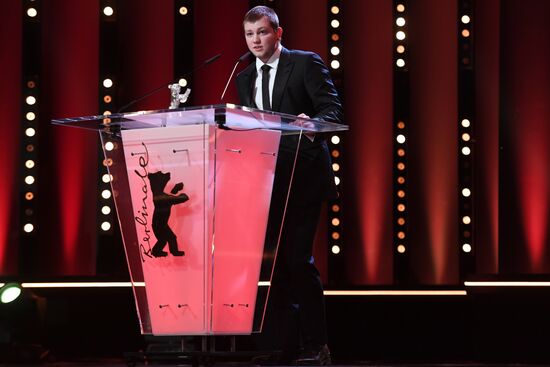 Closing ceremony of 68th Berlin International Film Festival