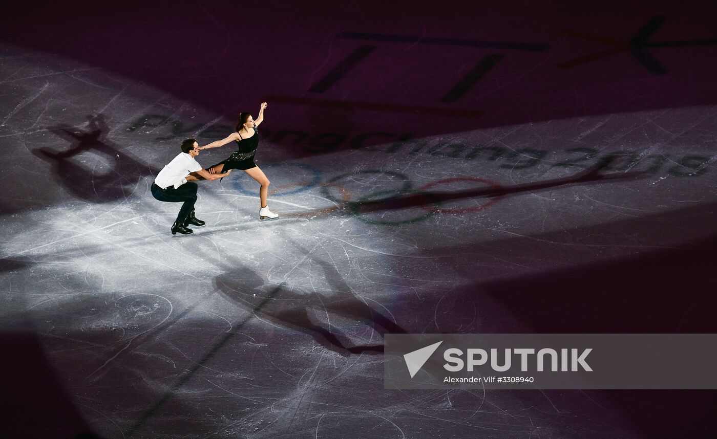 2018 Winter Olympics. Figure skating. Exhibition gala
