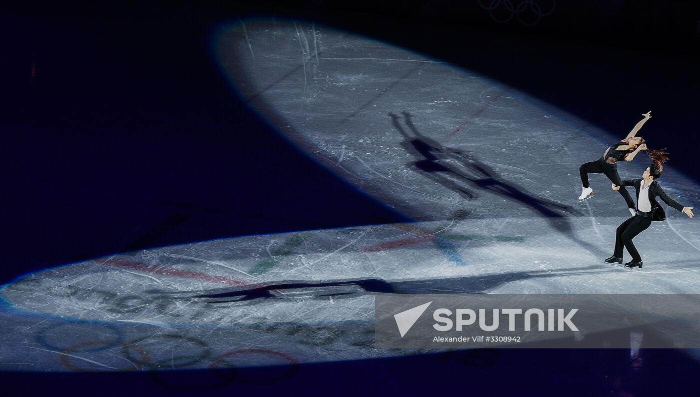 2018 Winter Olympics. Figure skating. Exhibition gala