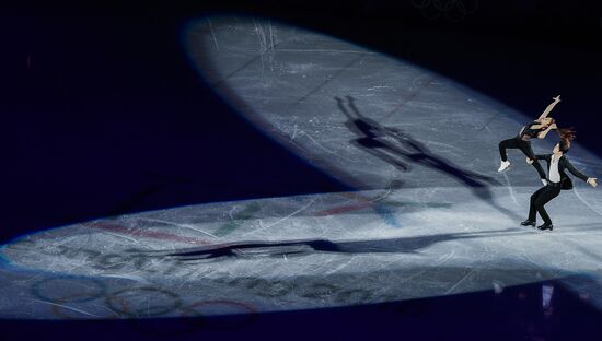 2018 Winter Olympics. Figure skating. Exhibition gala