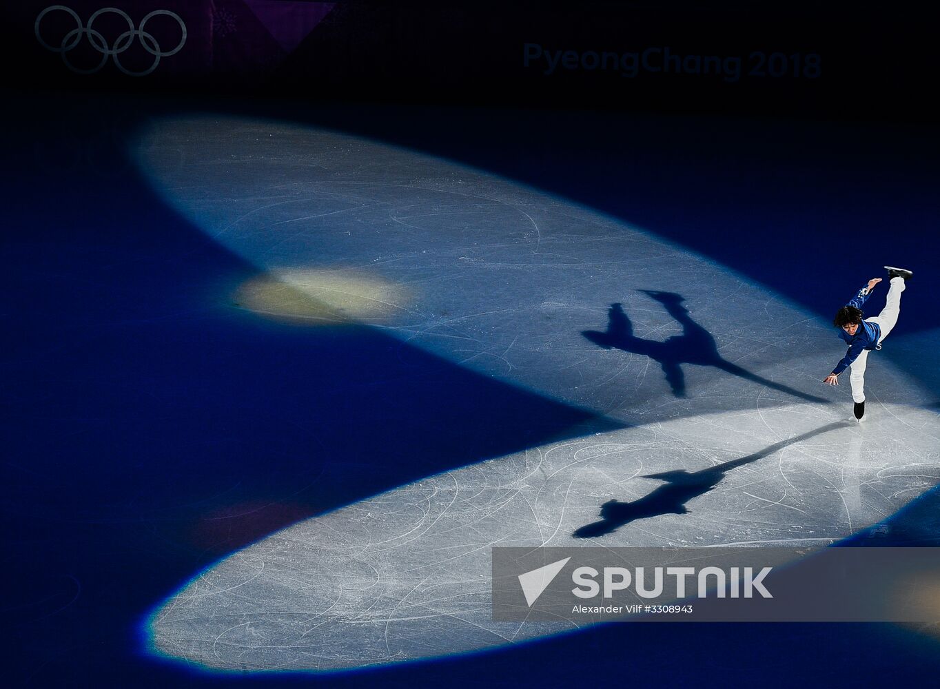 2018 Winter Olympics. Figure skating. Exhibition gala