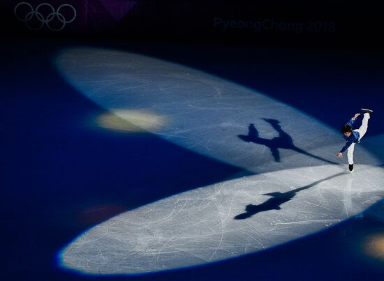 2018 Winter Olympics. Figure skating. Exhibition gala