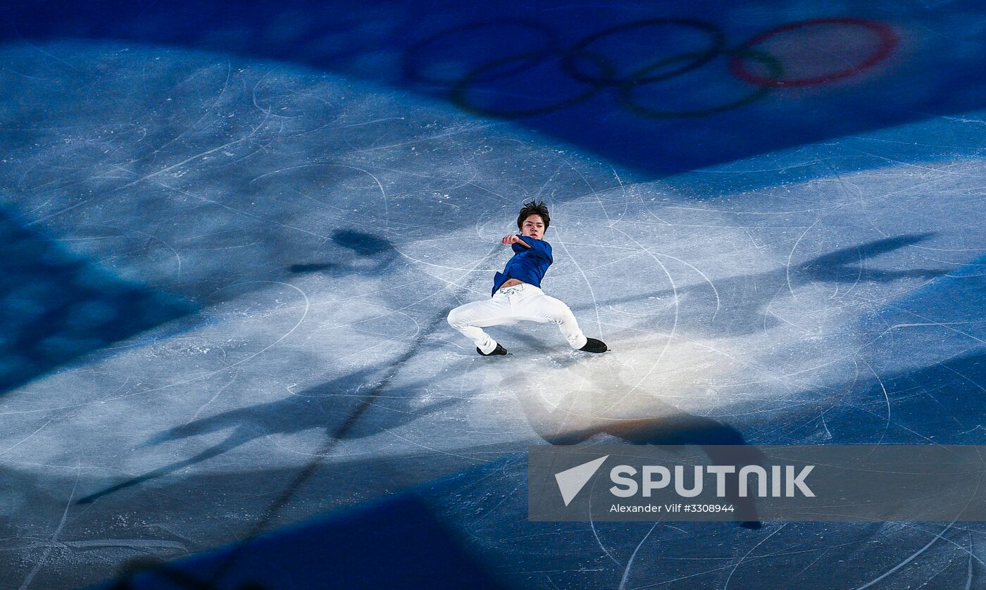 2018 Winter Olympics. Figure skating. Exhibition gala