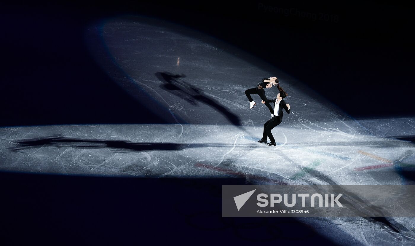 2018 Winter Olympics. Figure skating. Exhibition gala