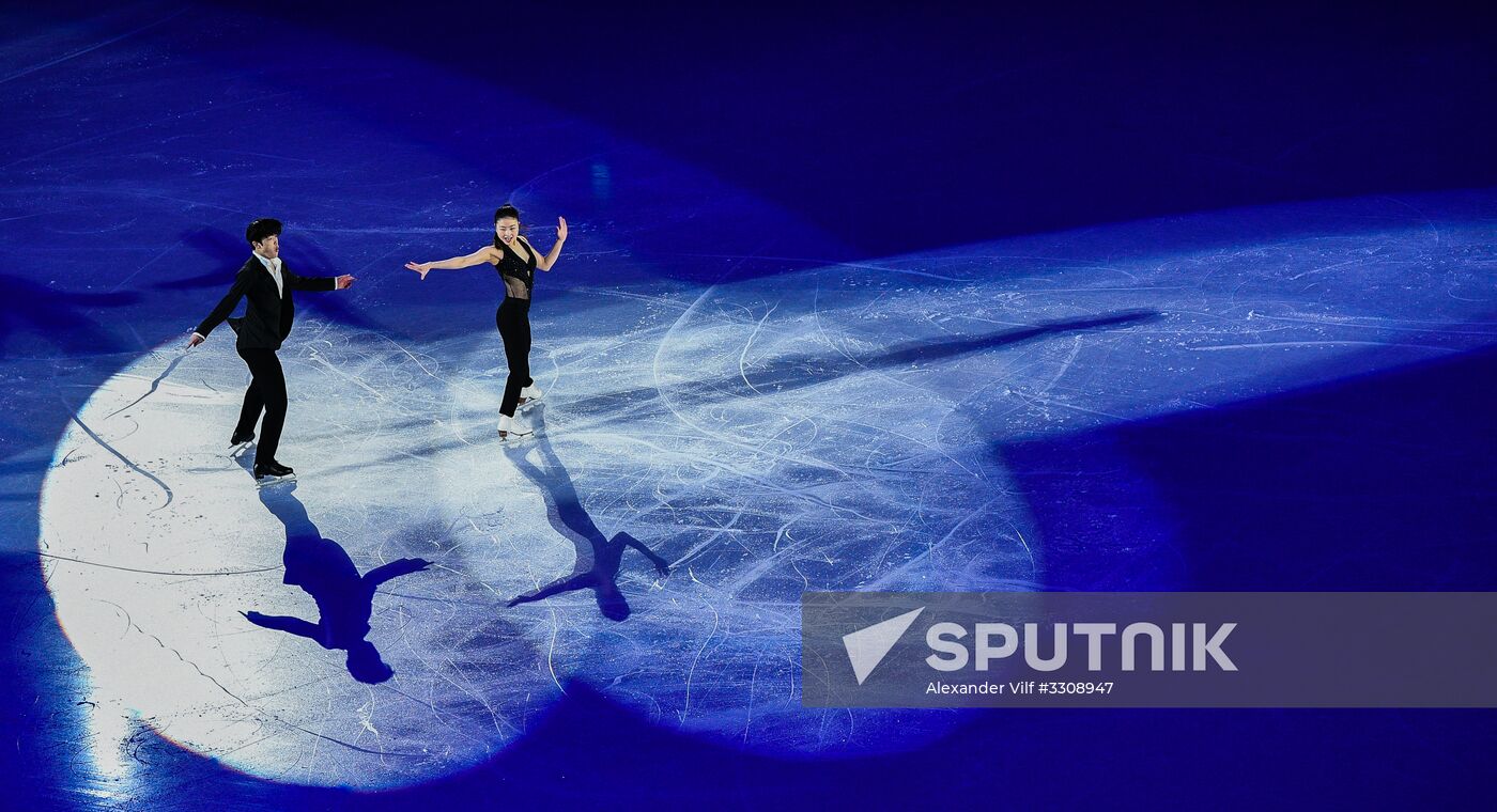2018 Winter Olympics. Figure skating. Exhibition gala