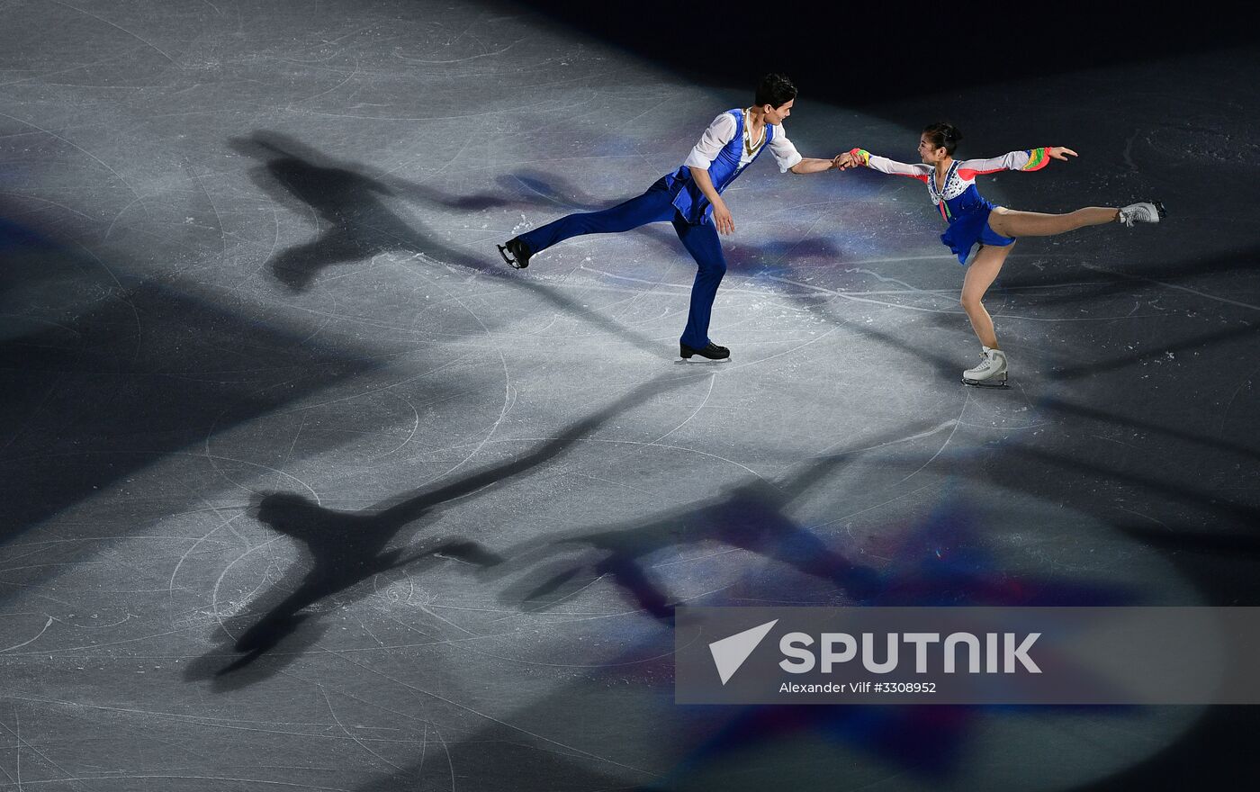 2018 Winter Olympics. Figure skating. Exhibition gala