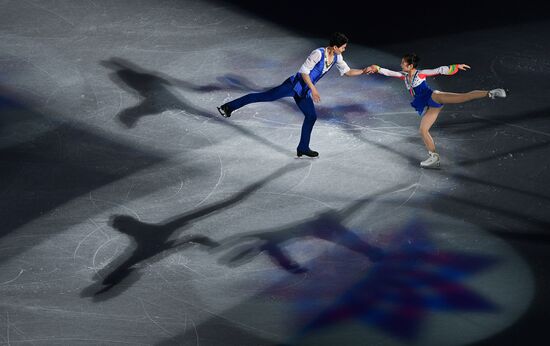 2018 Winter Olympics. Figure skating. Exhibition gala