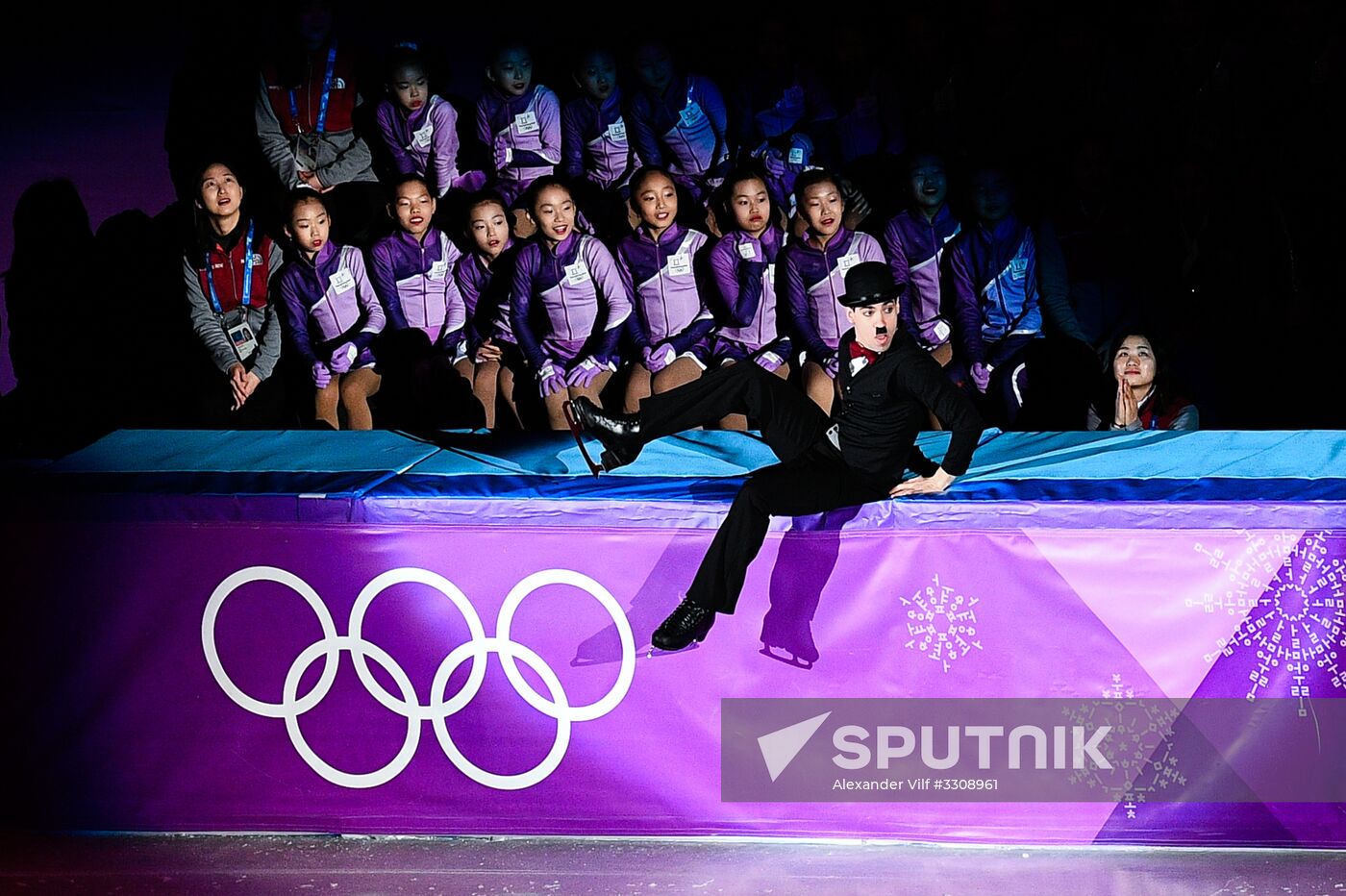 2018 Winter Olympics. Figure skating. Exhibition gala