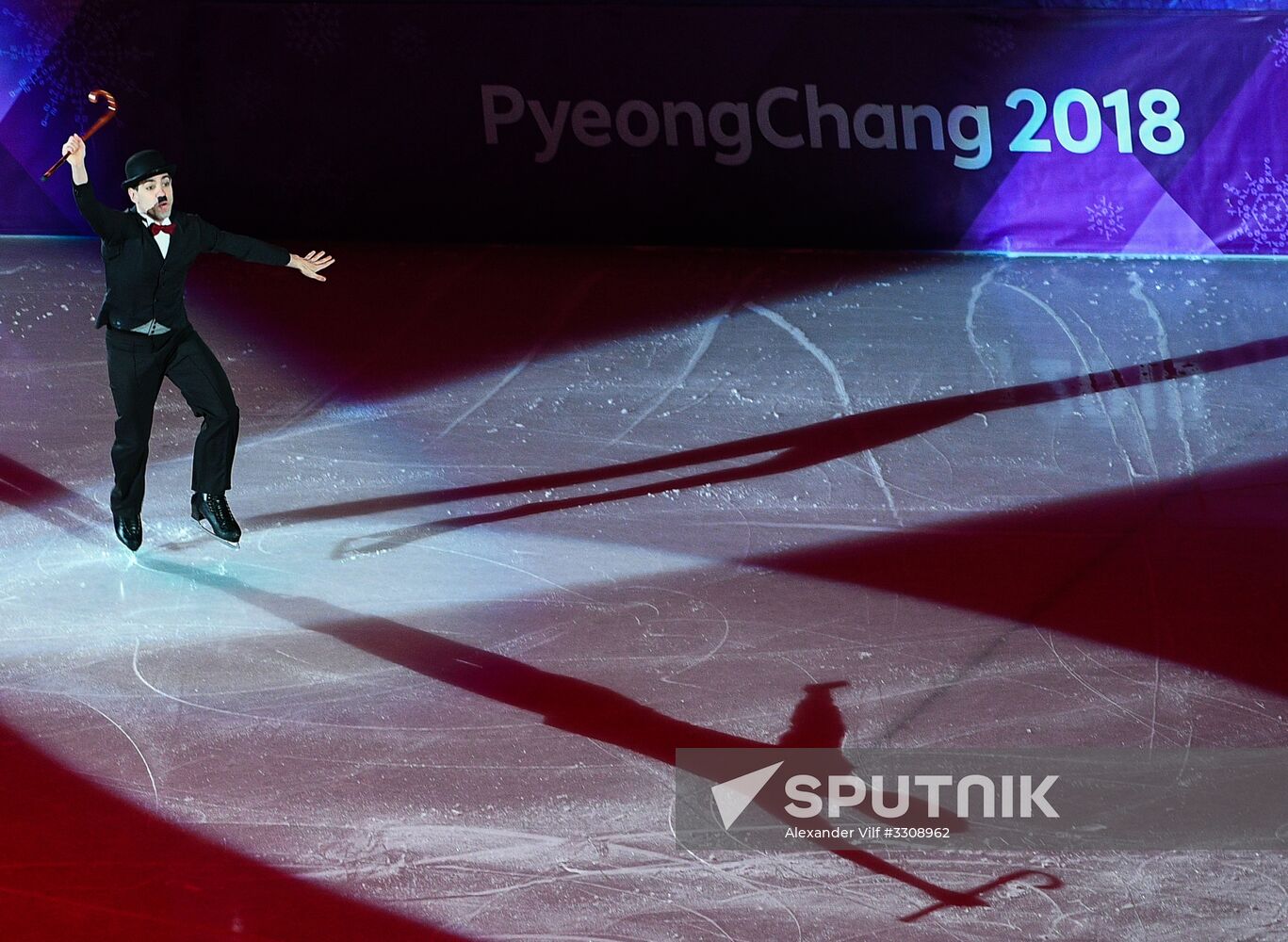 2018 Winter Olympics. Figure skating. Exhibition gala