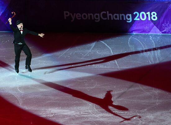 2018 Winter Olympics. Figure skating. Exhibition gala