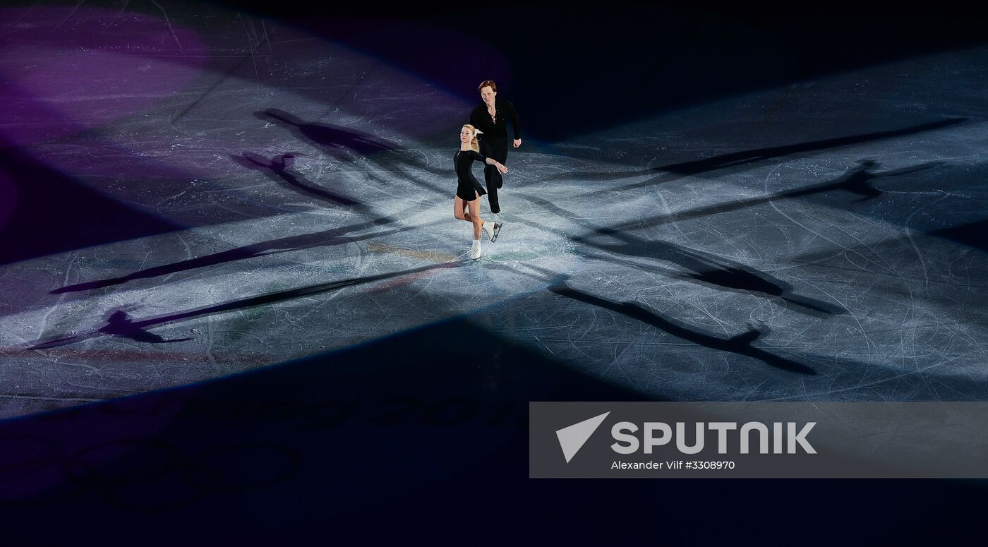 2018 Winter Olympics. Figure skating. Exhibition gala