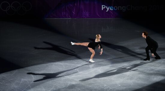 2018 Winter Olympics. Figure skating. Exhibition gala