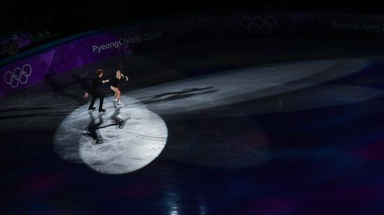 2018 Winter Olympics. Figure skating. Exhibition gala