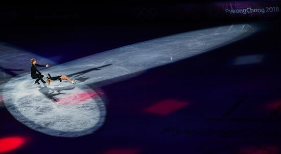 2018 Winter Olympics. Figure skating. Exhibition gala