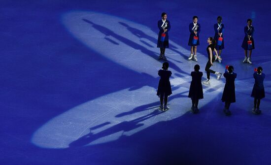 2018 Winter Olympics. Figure skating. Exhibition gala