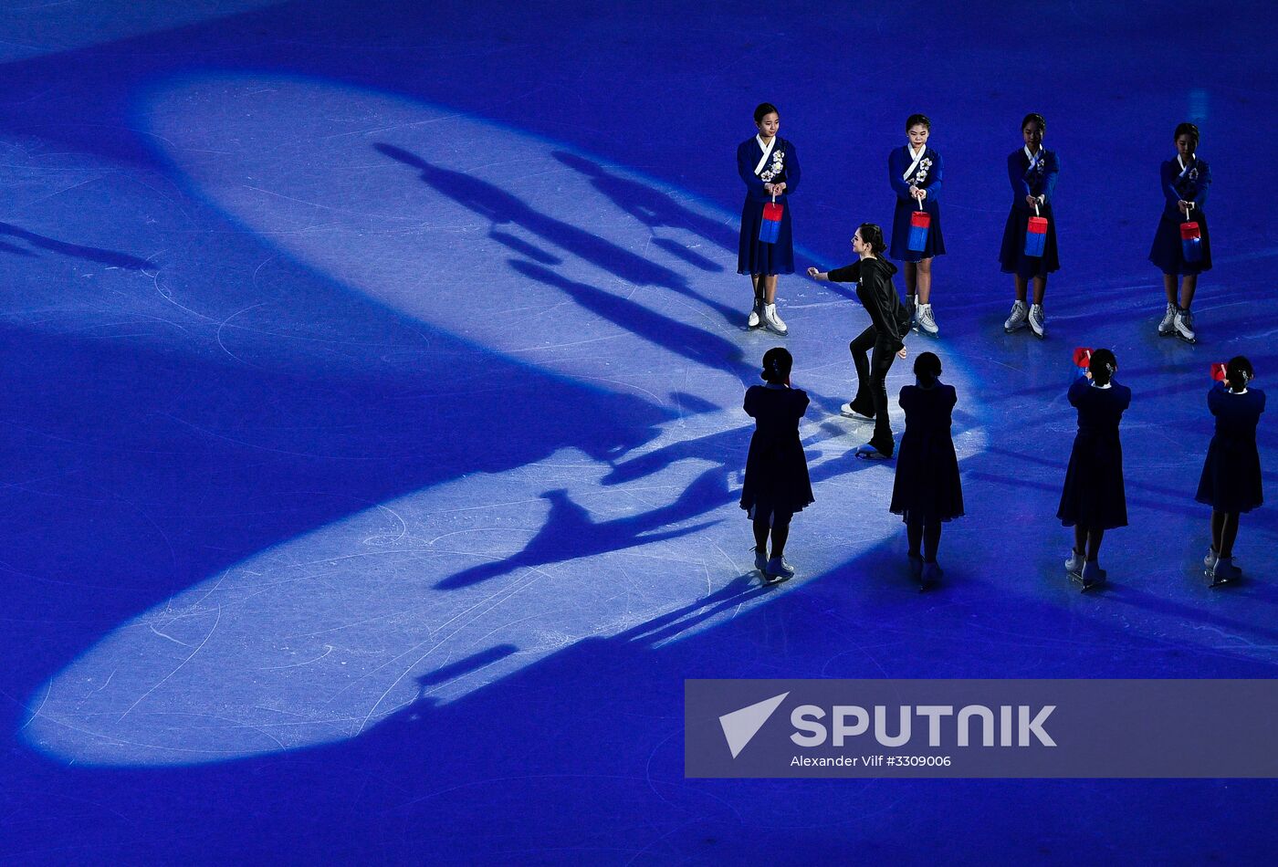 2018 Winter Olympics. Figure skating. Exhibition gala