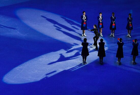 2018 Winter Olympics. Figure skating. Exhibition gala
