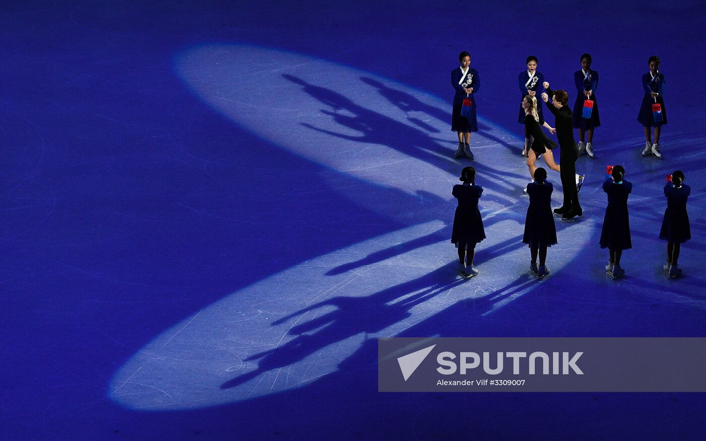 2018 Winter Olympics. Figure skating. Exhibition gala