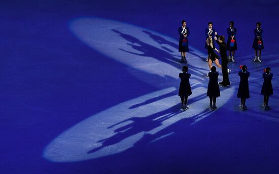 2018 Winter Olympics. Figure skating. Exhibition gala