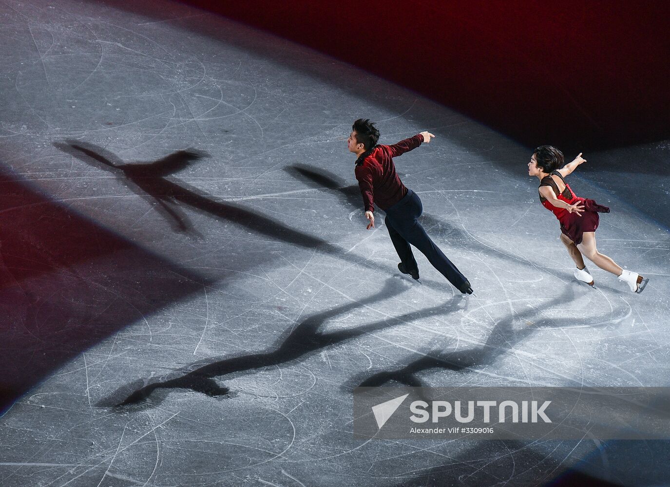 2018 Winter Olympics. Figure skating. Exhibition gala