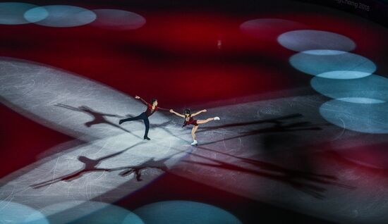 2018 Winter Olympics. Figure skating. Exhibition gala