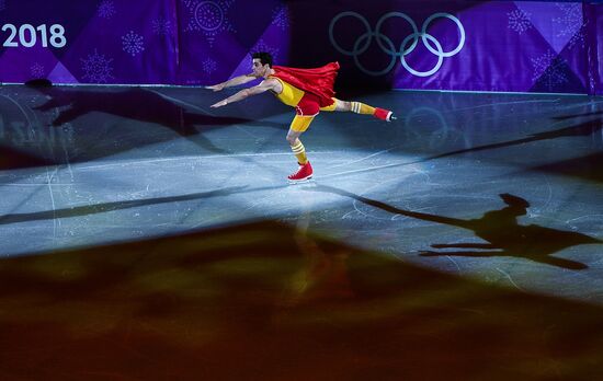 2018 Winter Olympics. Figure skating. Exhibition gala
