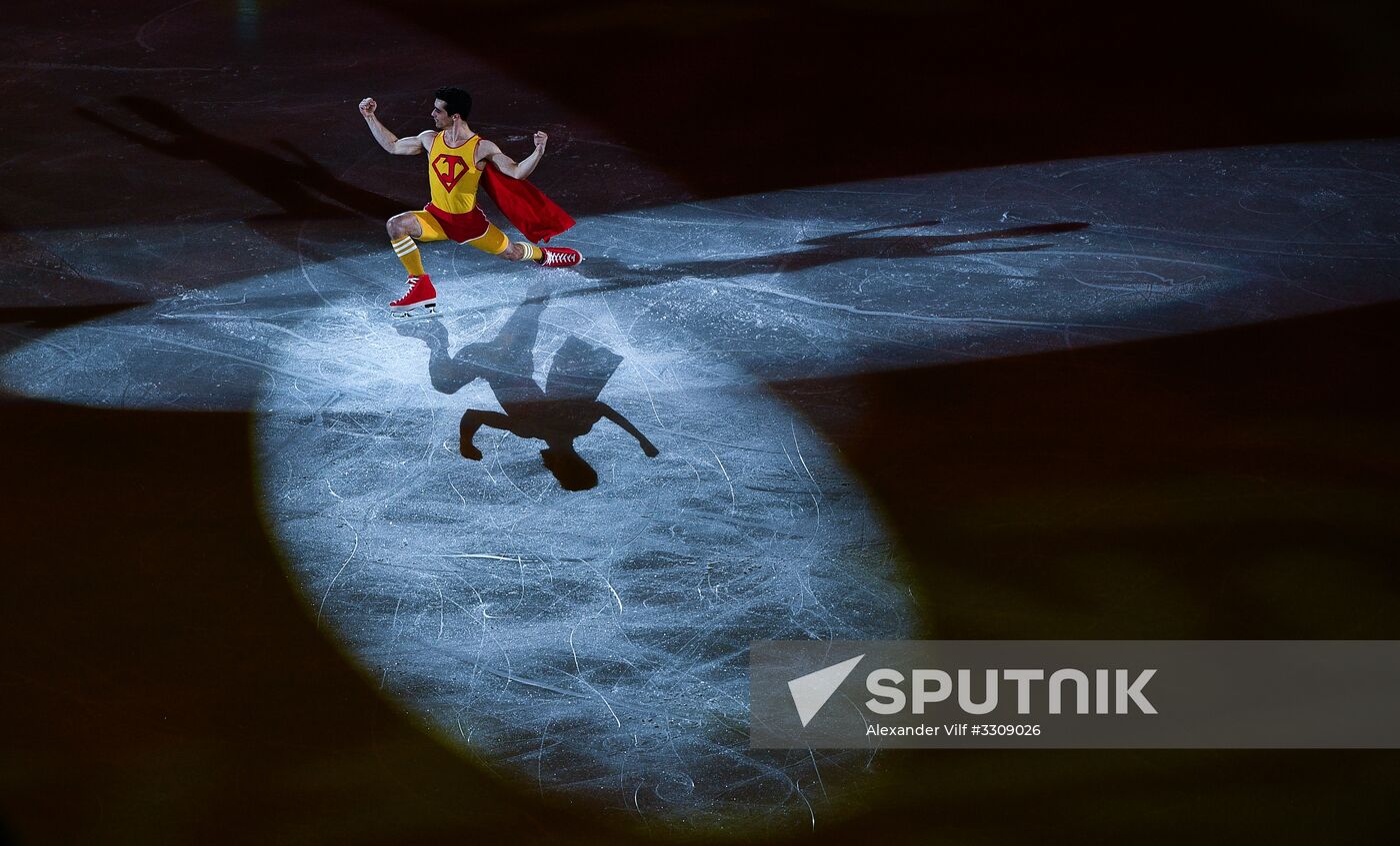 2018 Winter Olympics. Figure skating. Exhibition gala