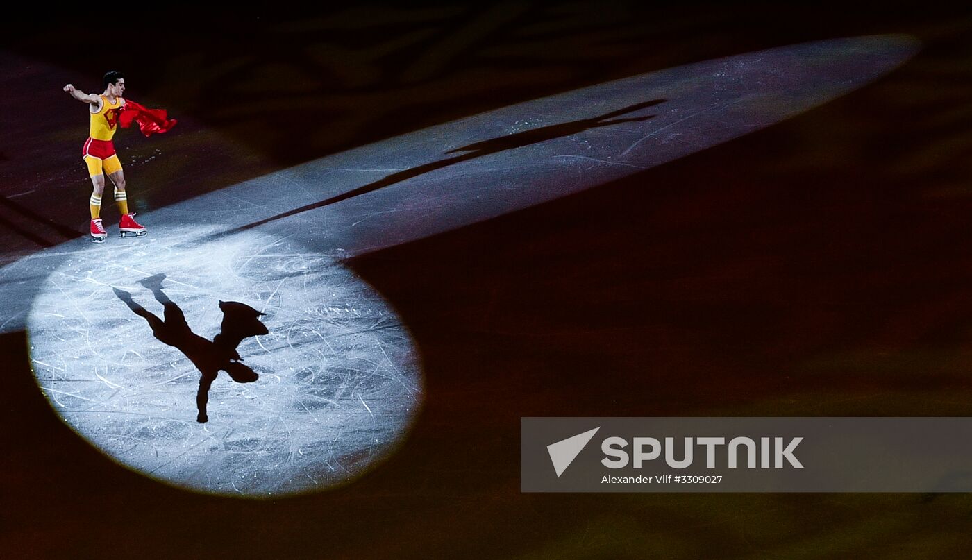 2018 Winter Olympics. Figure skating. Exhibition gala